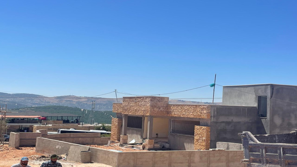 نسبة الإنجاز بمشروع متنزه عجلون الوطني
