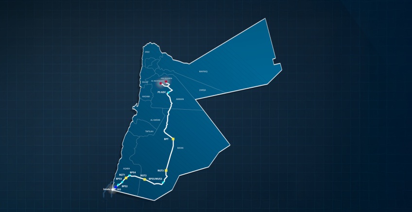 الموافقة على منحة أمريكية لدعم مشروع الناقل الوطني للمياه