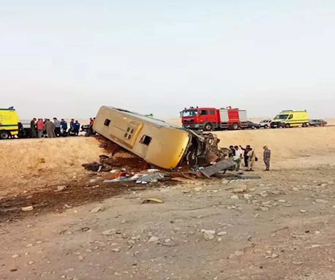 بينهم أردنيين ..  ارتفاع حصيلة وفيات حادث سيناء المروع