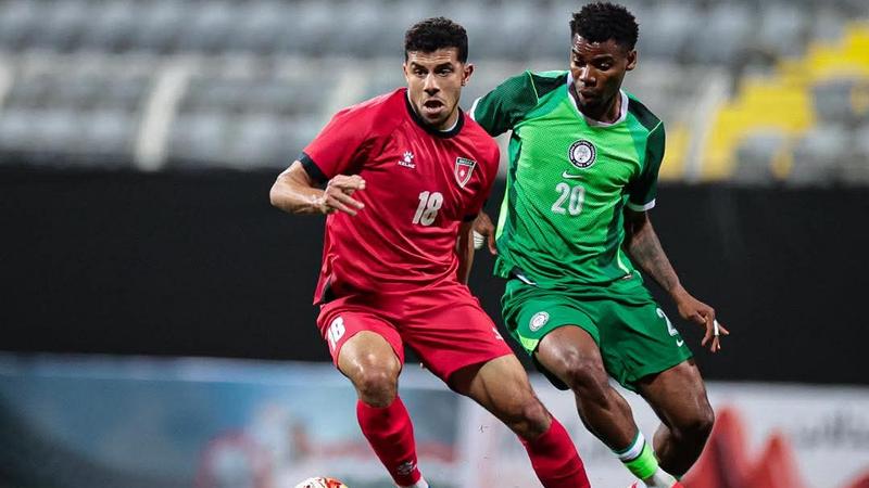 منتخب النشامى يتعادل مع نيجيريا وديًا