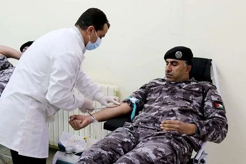 قيادة درك المهام الخاصة تنفذ حملة للتبرع بالدم 