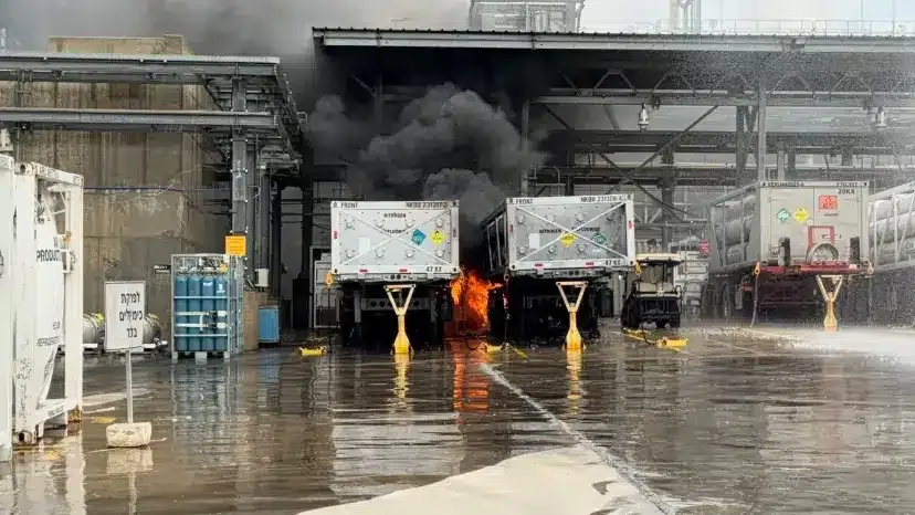 إصابات في انفجار بمصنع في إسرائيل ومخاوف من تسرب مواد خطرة