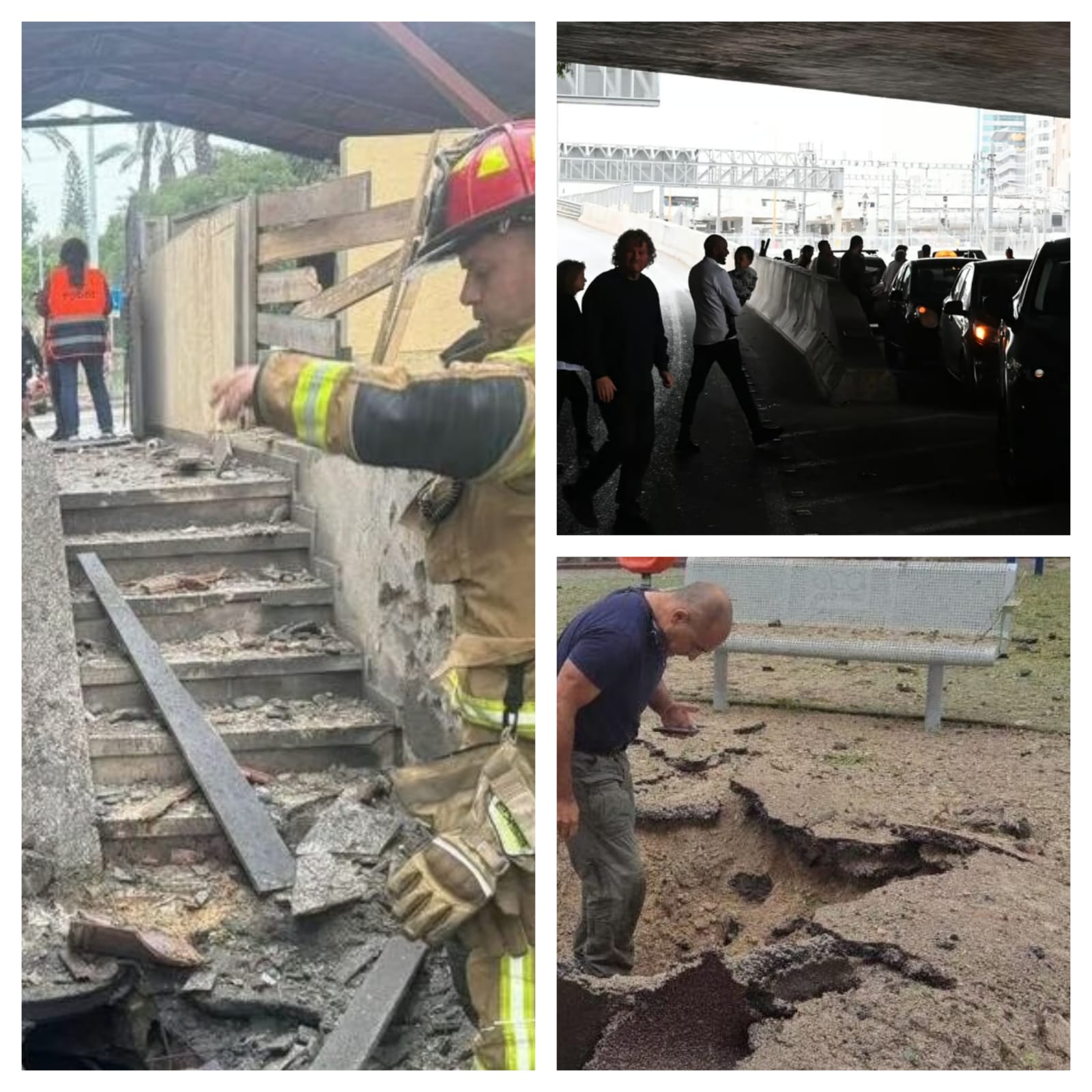 هجوم مزدوج على الكيان، والصواريخ تُغرق حيًّا يهوديًا بالمجاري ..  شاهد