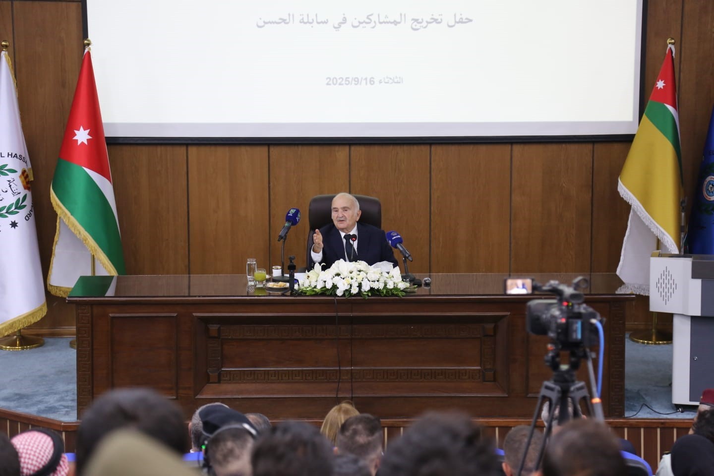 الأمير الحسن يرعى حفل تخريج سابلة الحسن للشباب 2025