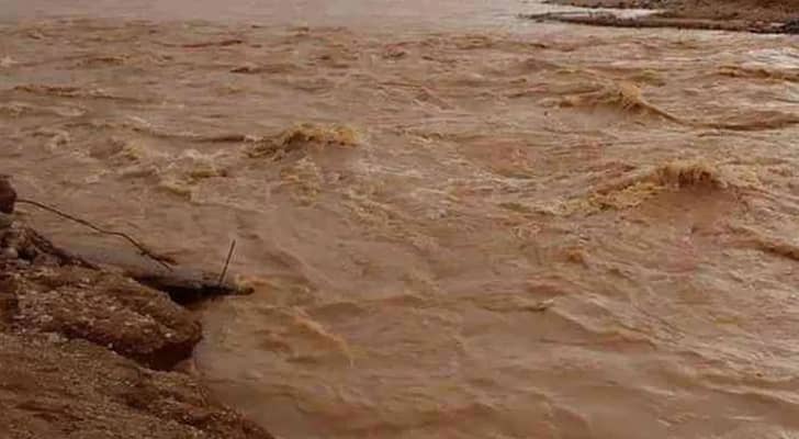 فقدان شخصين في الشونة الجنوبية نتيجة السيول