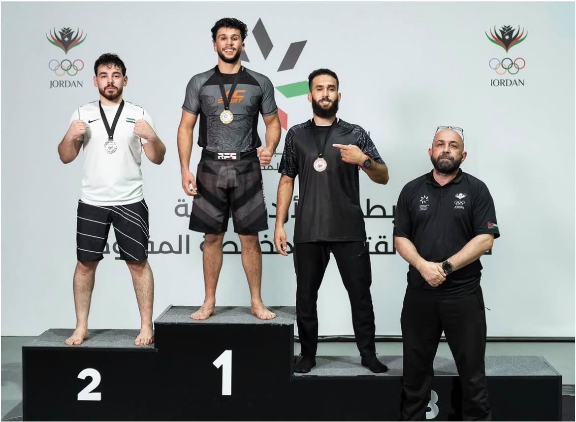 عمان الأهلية: (أمير العموش) يتوج بطلا للمملكة في الـ MMA