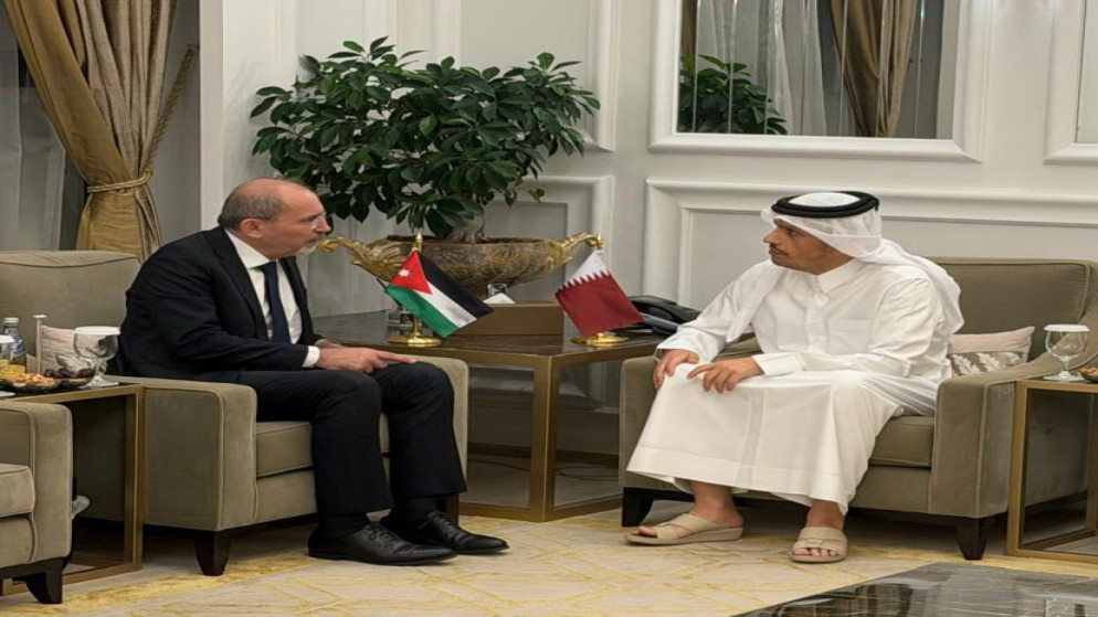 الأردن وقطر يبحثان سبل تفعيل الحوار لإنهاء التصعيد في المنطقة
