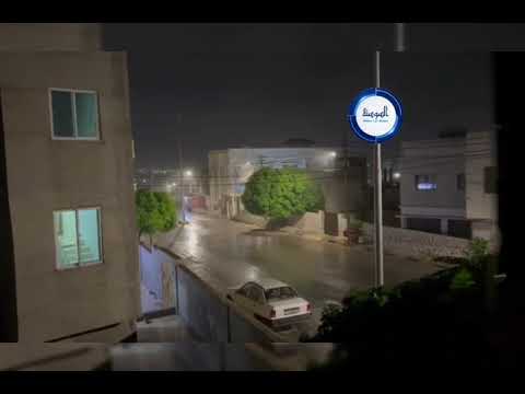 أمطار غزيرة وعواصف رعدية تفاجئ شمال الأردن في عزّ الصيف | شاهد الفيديو