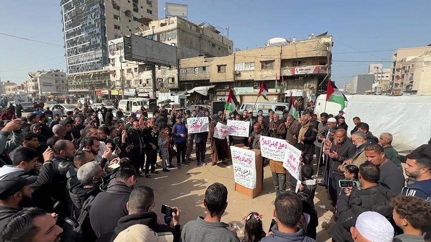 غزة: وقفة تطالب مجلس السلام بوقف انتهاكات إسرائيل