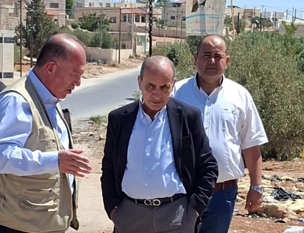 وزير الإدارة المحلية يتفقد بلديتي بلعما ورحاب