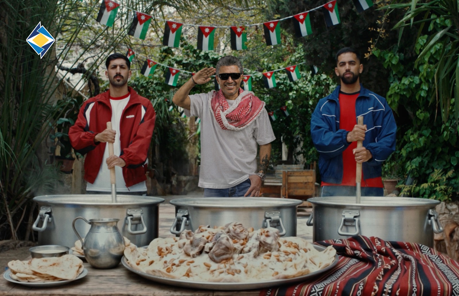 صوت الأردن عمر العبداللات يطلق هينا جينا دعماً للنشامى
