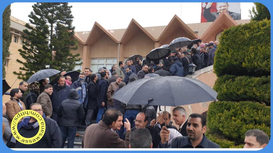 حراك اليرموك : دعم مشروط  للرئيس الجديد  ..  تفاصيل
