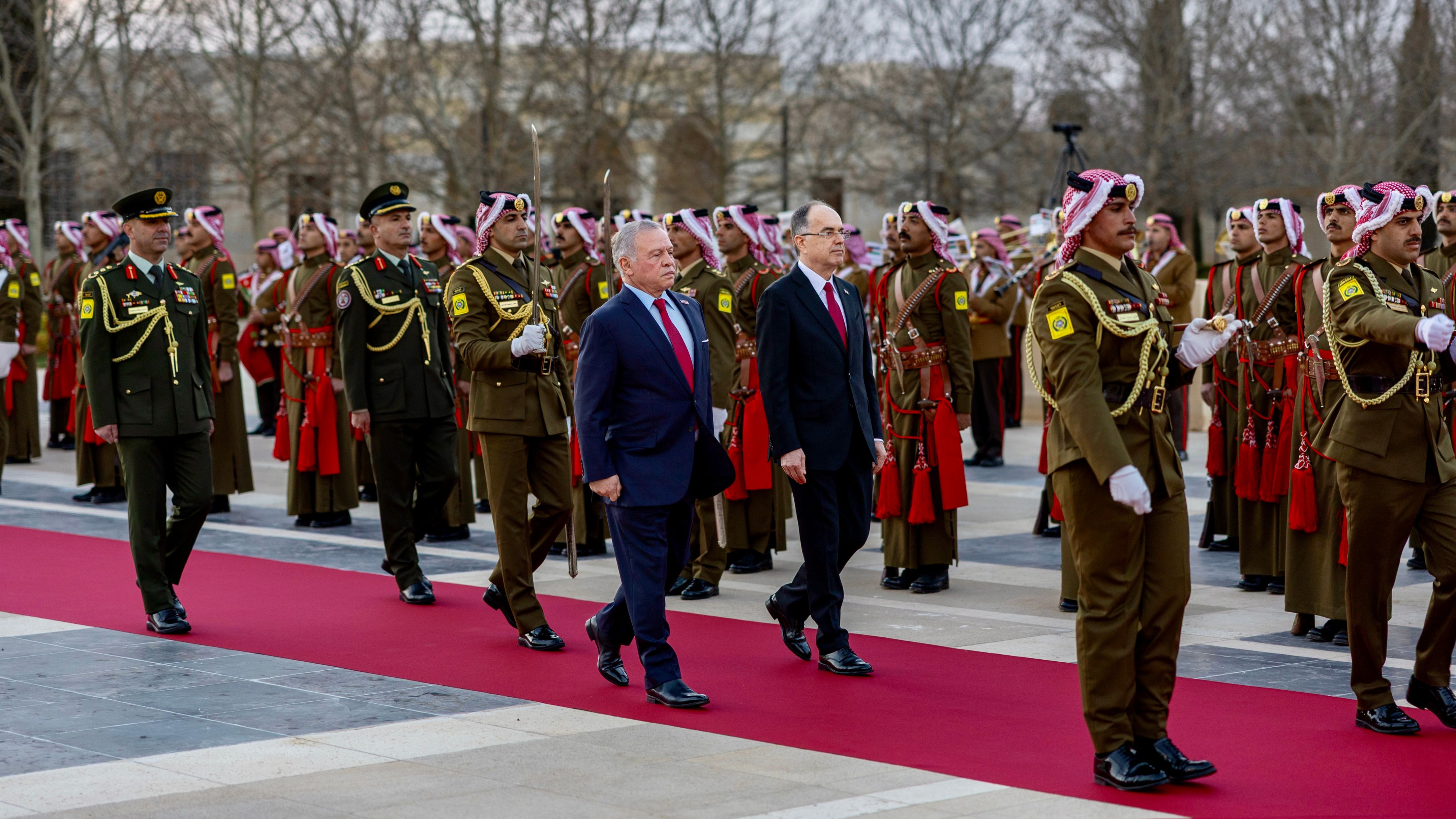 الملك والرئيس الألباني يبحثان سبل توسيع التعاون بين البلدين