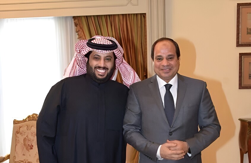 تركي آل الشيخ يشيد بتصريحات السيسي حول الخليج 