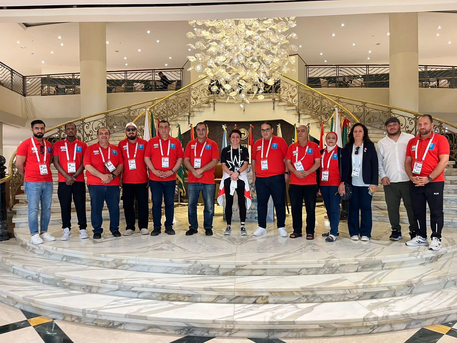 الأميرة آية بنت فيصل تلتقي ممثلي الاتحاد العربي للثقافة الرياضية