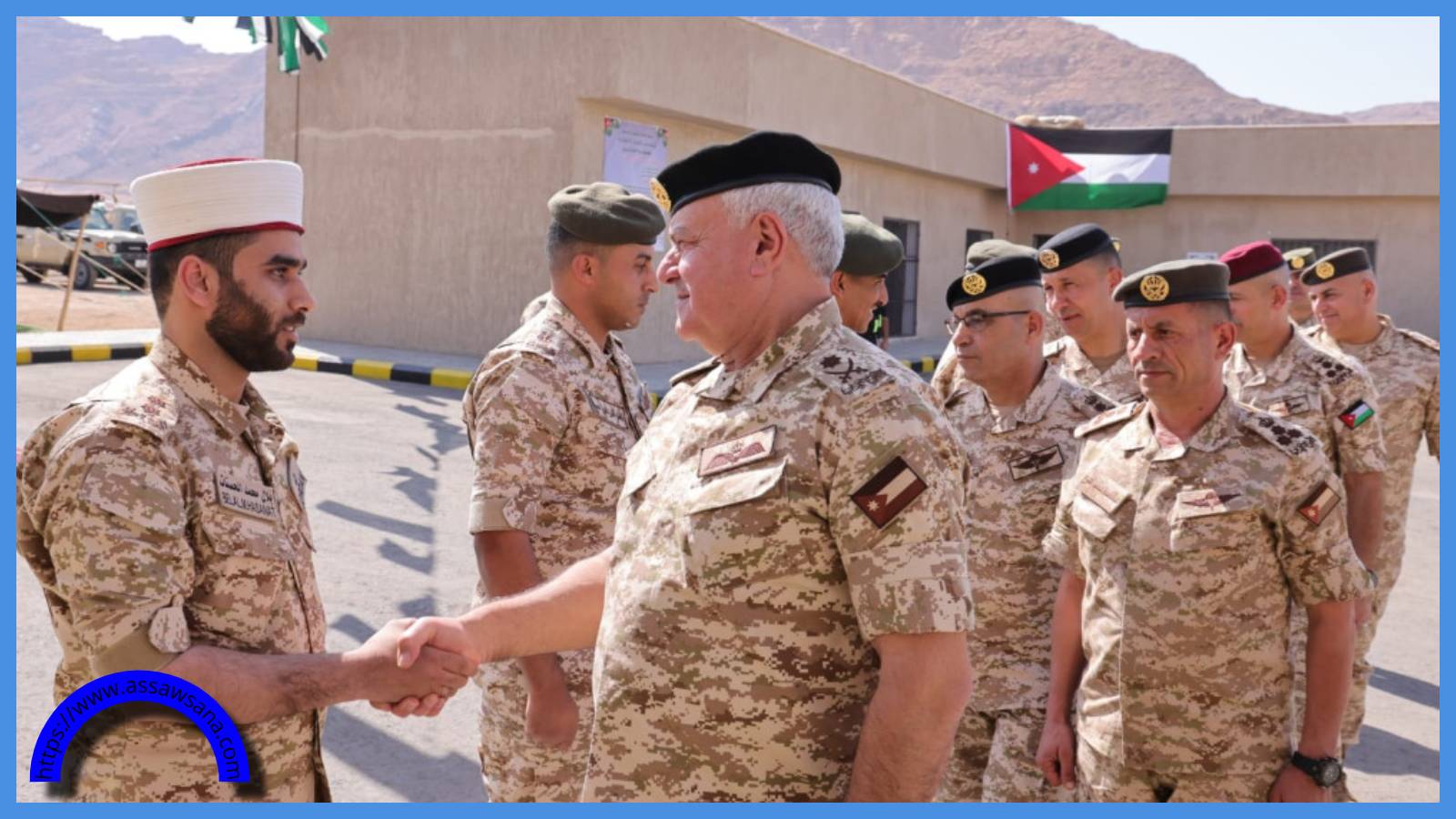 الحنيطي يؤكد استمرار دعم وحدات حرس الحدود