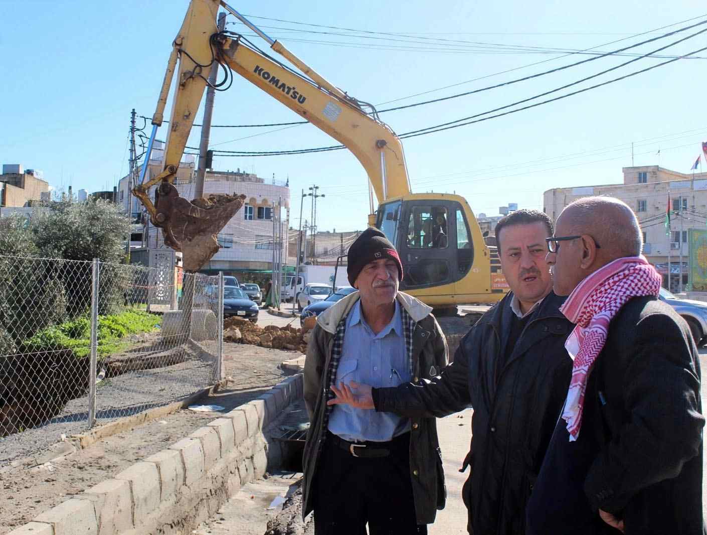 بلدية الطيبة تكثّف أعمال رفع كفاءة شبكات تصريف مياه الأمطار