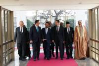 الرئيس السوري يلتقي رؤساء البرلمانات العربية 