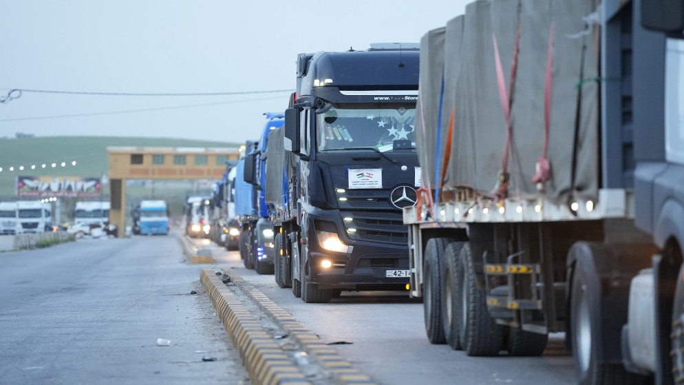 الخيرية الهاشمية تُسيّر خامس قافلة إغاثية إلى لبنان