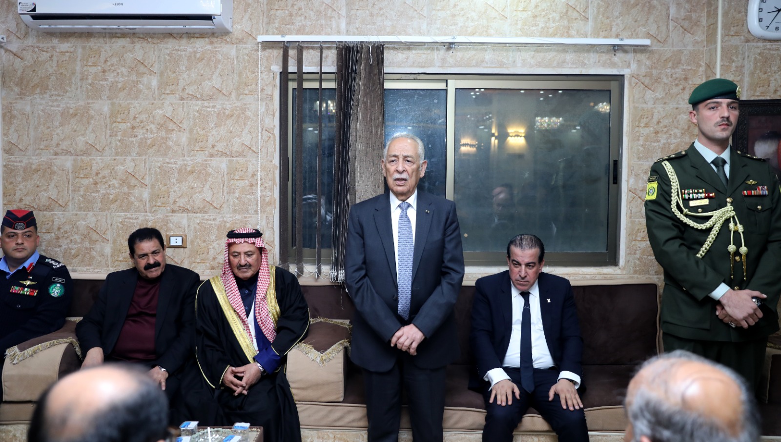 العيسوي يعزي النابلسي والجوارنة والزغول والطراونة