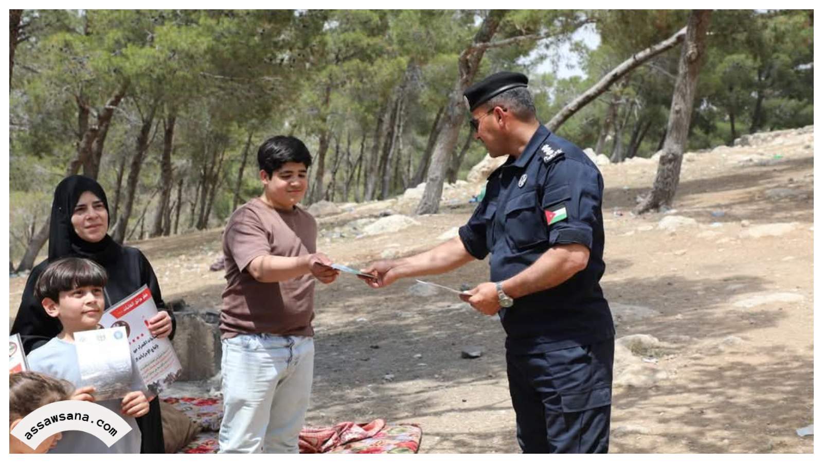 الأمن العام يواصل حملته للحفاظ على البيئة والحد من الحوادث خلال الصيف