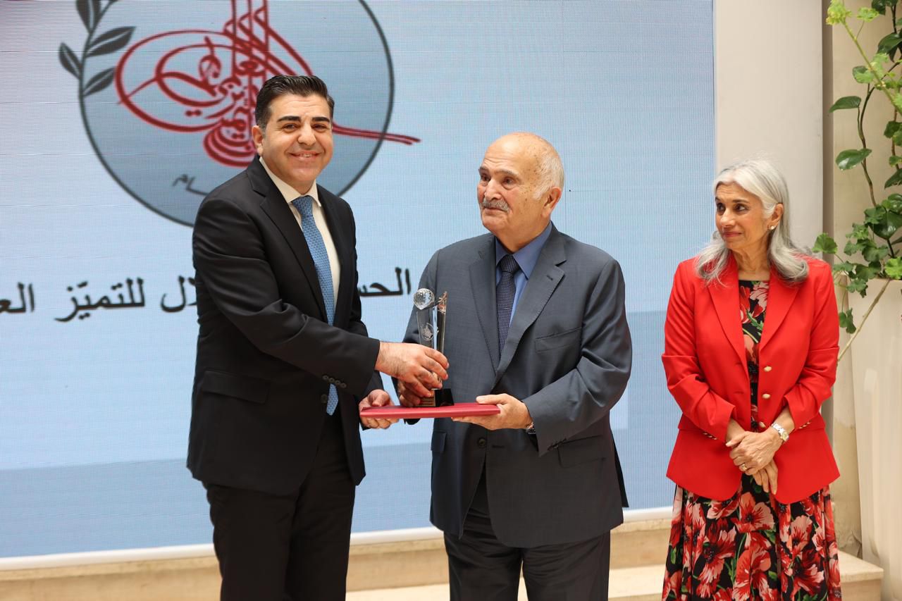 الأمير الحسن يكرم الفائزين بجائزة الحسن بن طلال للتميز العلمي