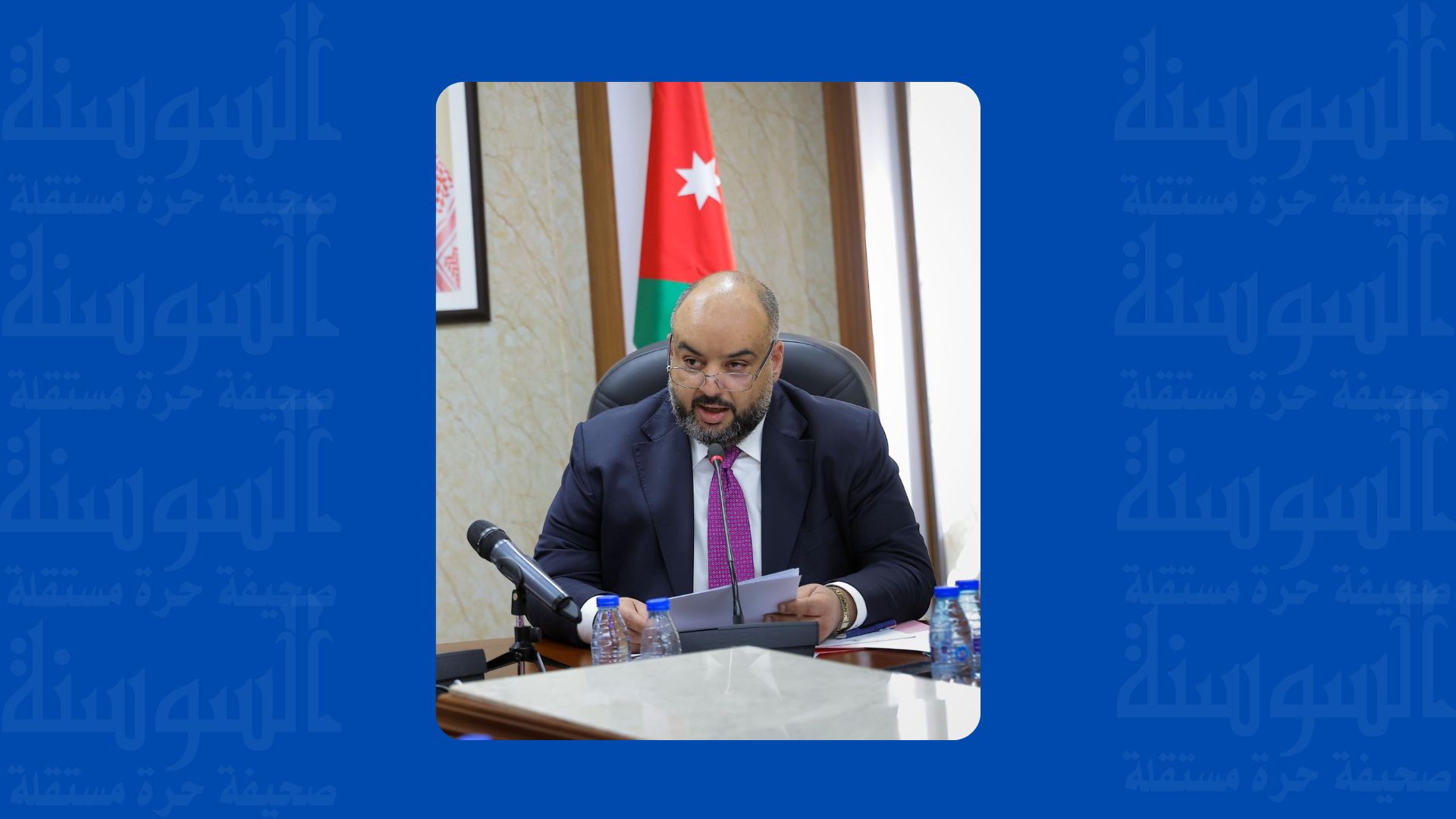 الخشمان يدين العمل الإرهابي الجبان الذي استهدف كنيسة حمود في الكرك