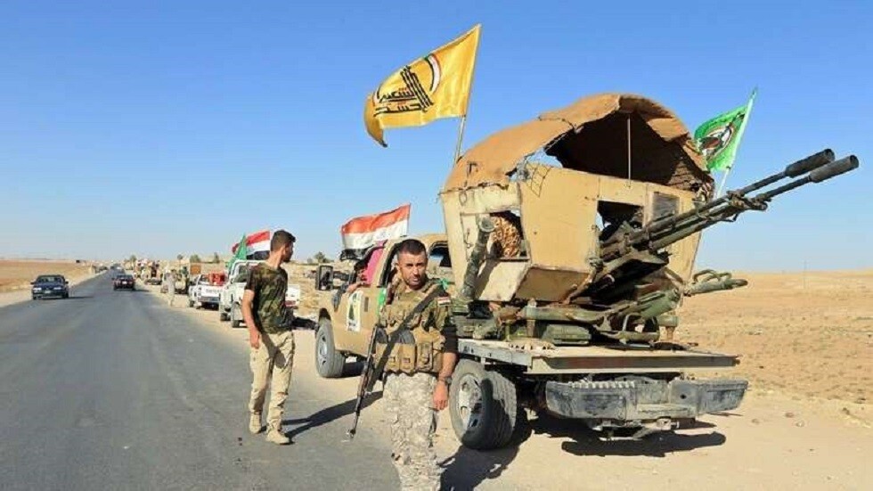 الحشد الشعبي يتصدى لهجوم شنته داعش وسط العراق