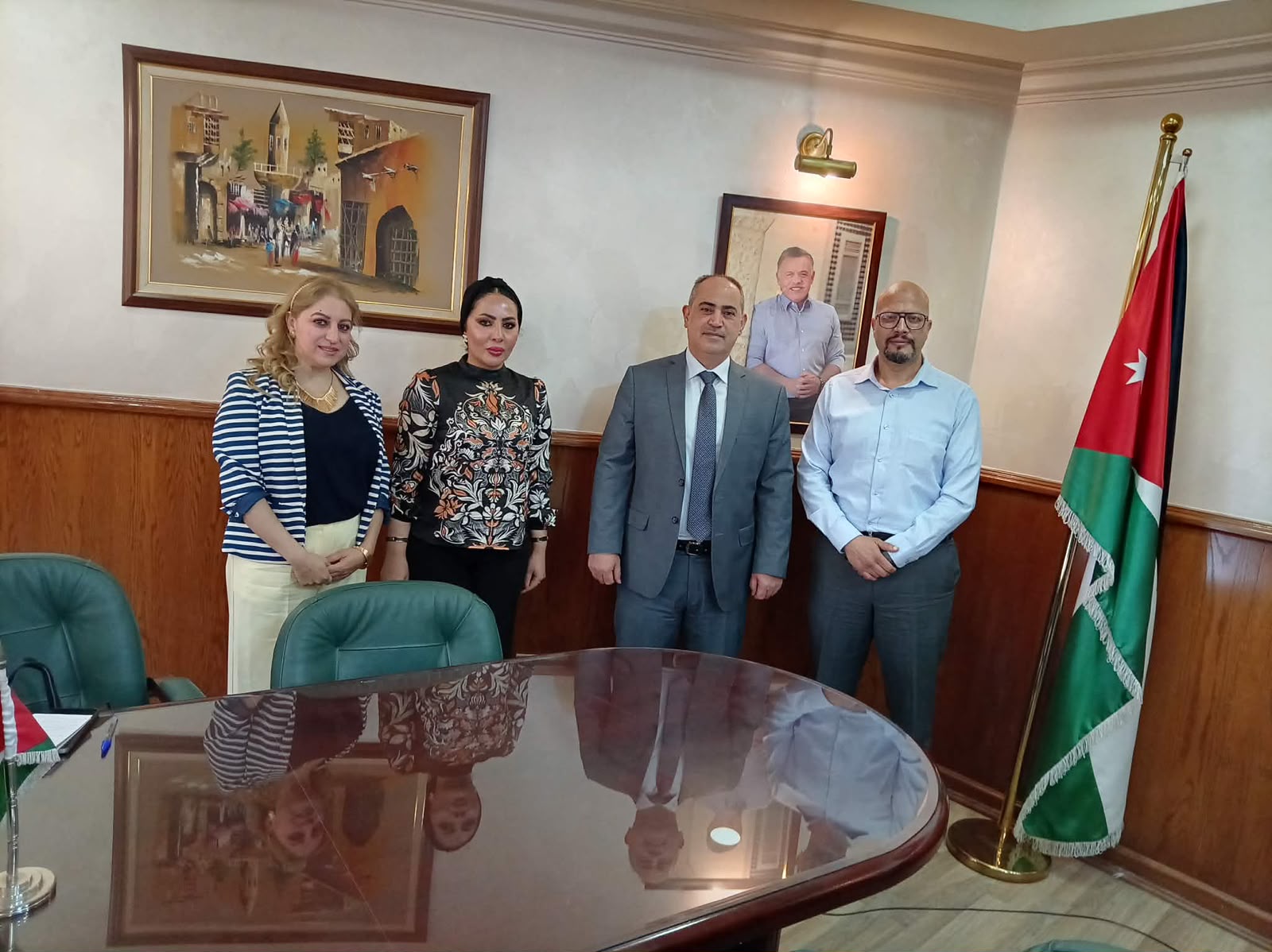 وفد من مجلس الوحدة الإعلامية يزور هيئة الإعلام لبحث آفاق التعاون المشترك