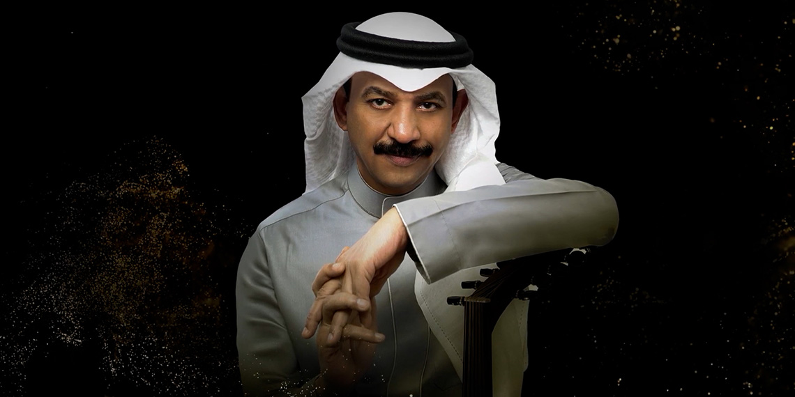 عبادي الجوهر يشيد بالتجربة الفنية للمطرب الشاب عايض يوسف