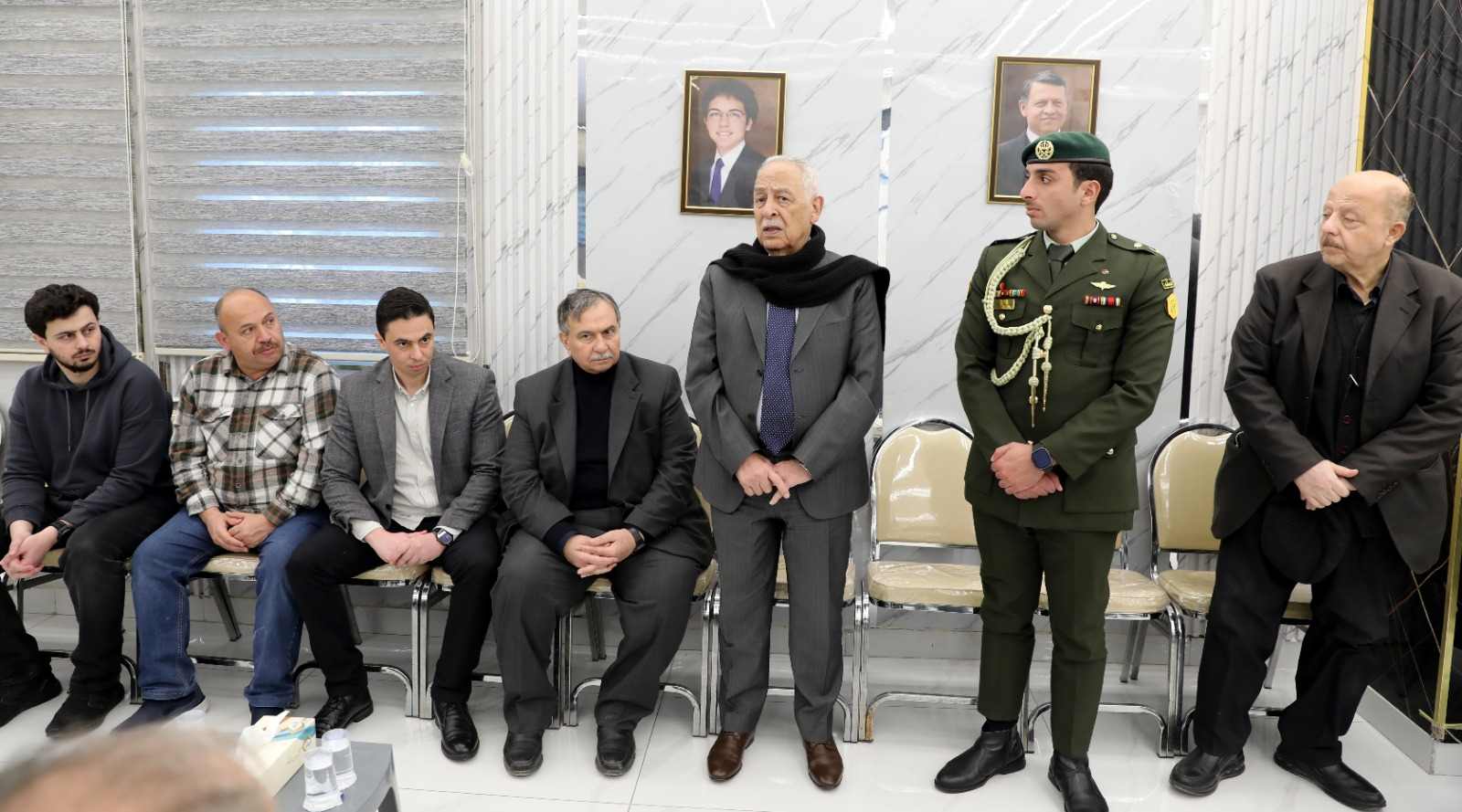 العيسوي يعزي عشائر الشيشاني وحجازي وأبو السمك