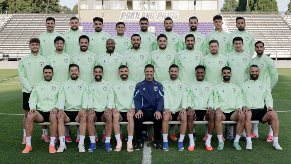 منتخب النشامى يواصل تحضيراته لمواجهة الجزائر 