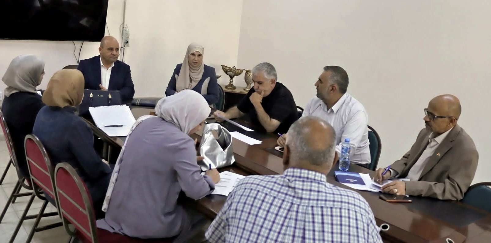 تربية معان تناقش خطة تطوير منظومة التعليم المهني والتقني 