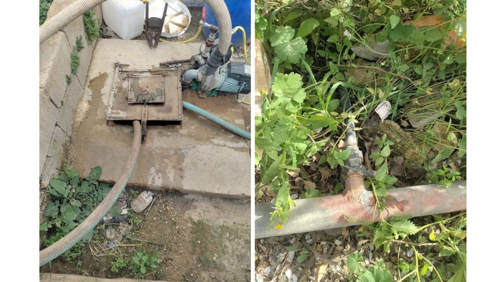 ضبط اعتداءات على خطوط مياه في لواء بني كنانة