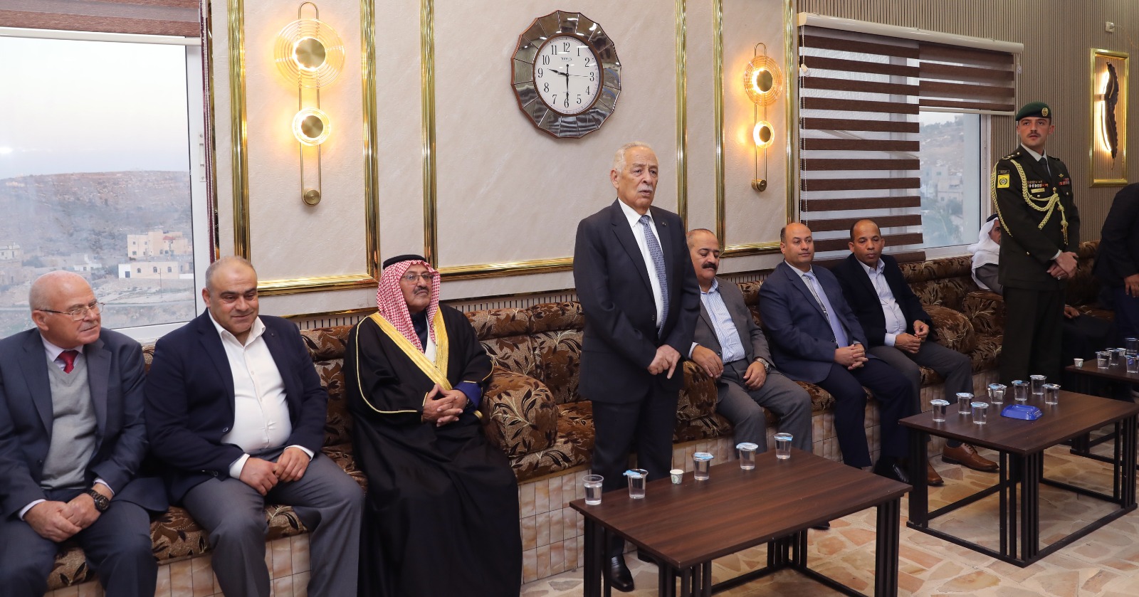 العيسوي يعزي النابلسي والجوارنة والزغول والطراونة