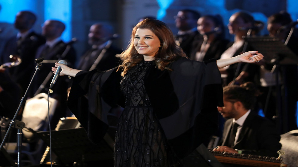 ماجدة الرومي تفتتح حفلات المسرح الجنوبي في مهرجان جرش