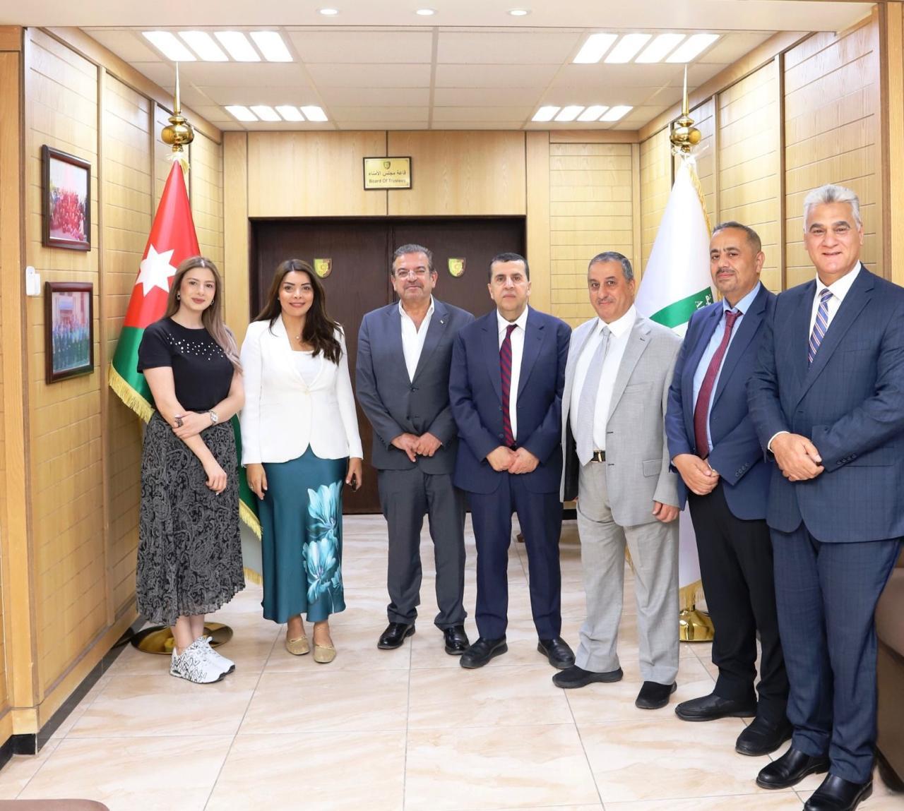 البلقاء التطبيقية تستقبل أعضاء المجلس التأسيسي لكلية الإعلام