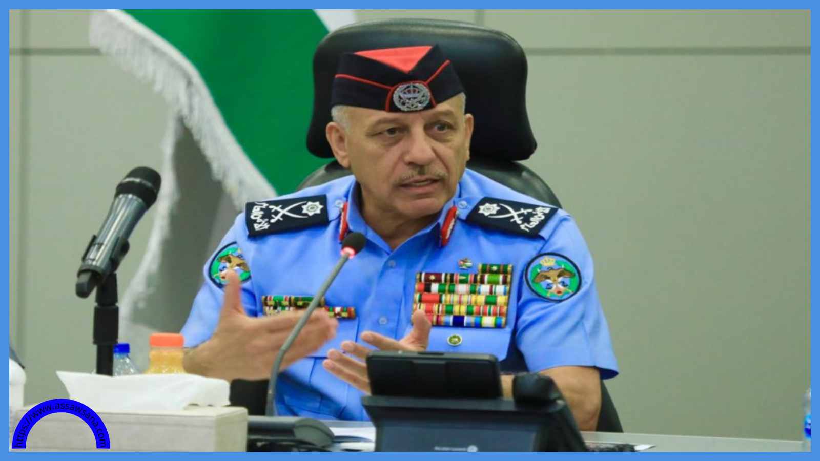 اللواء المعايطة يستقبل كتلة تقدم النيابية