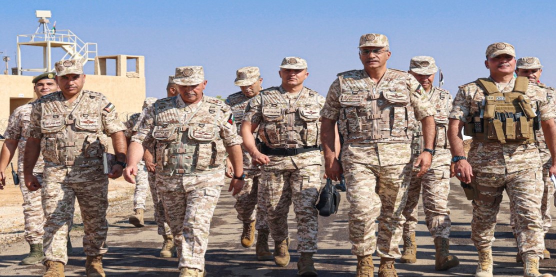 اللواء الركن الحراسيس: أمن حدود الأردن في صدارة الأولويات