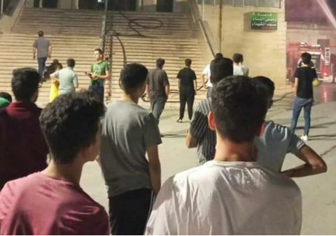 حريق بمسجد الشهداء في إربد  ..  والأوقاف تكشف  السبب