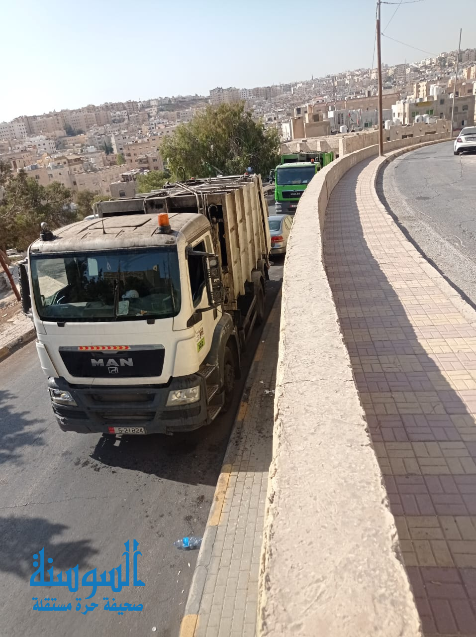 أمانة عمان لا تمون على سائقي الكابسات .. فيديو