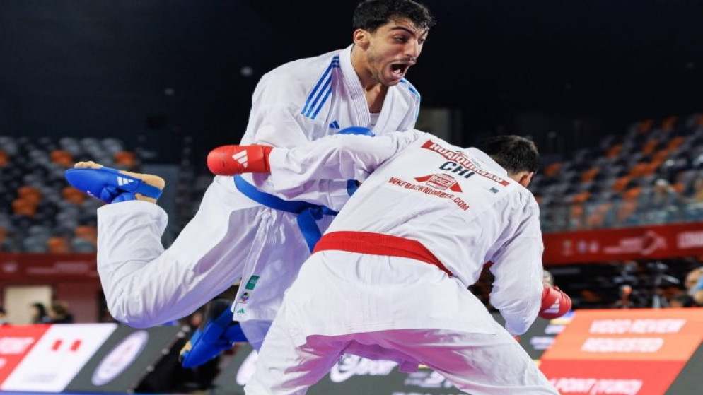 الجعفري يتوّج بالذهب ..  وبرونزيتان للأردن في الدوري العالمي للكراتيه