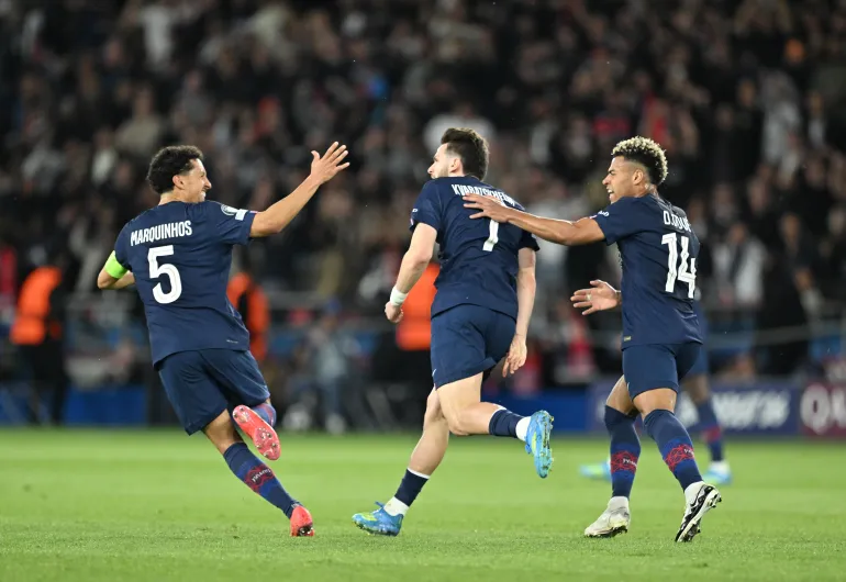 مهرجان أهداف في نصف نهائي أبطال أوروبا ينتهي بفوز باريس 