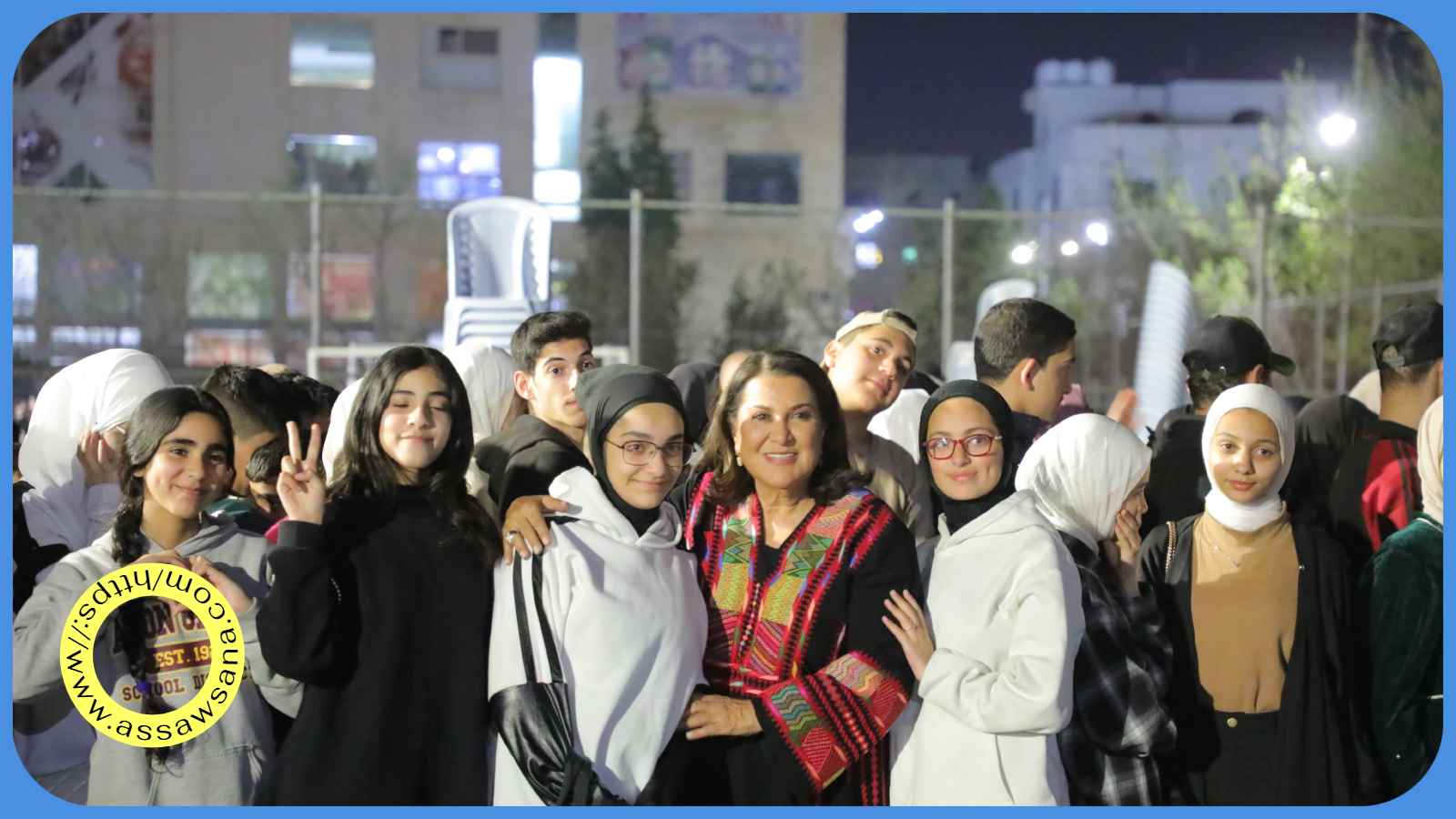 العين العرموطي تُقيم مأدبه افطار في حي نزال 