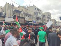 الاردن : مظاهرة مليونية في عمان
