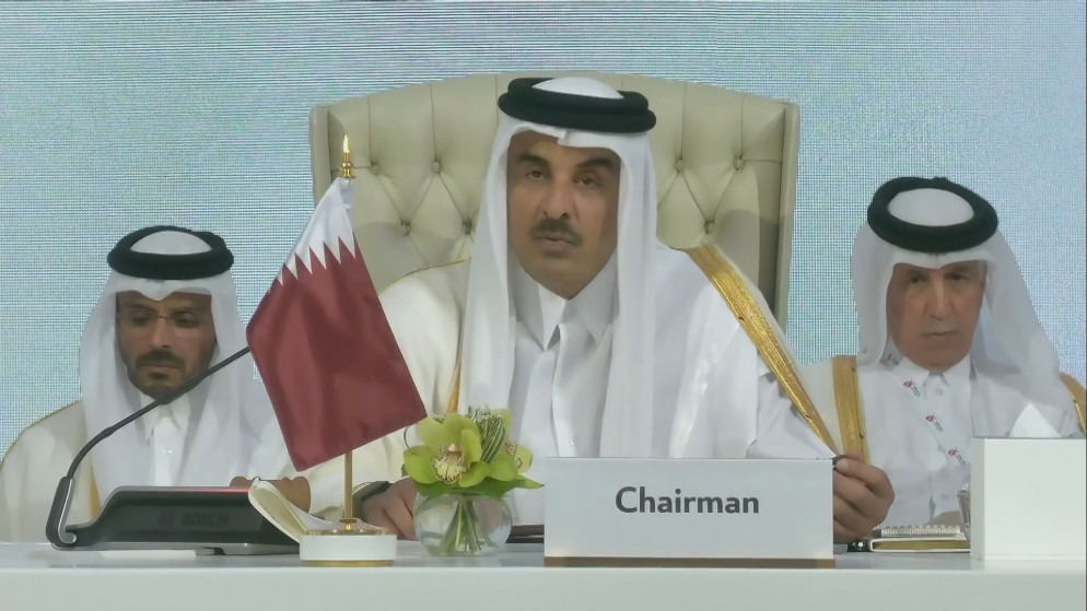 أمير قطر: العدوان الإسرائيلي غادر ويهدد المنطقة