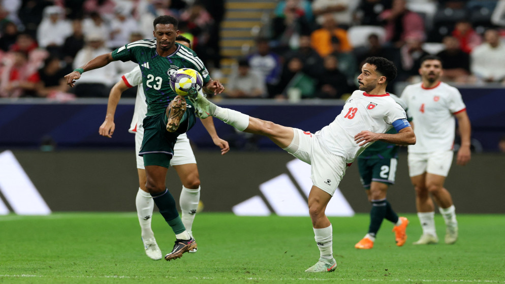 "النشامى" يحرزون الهدف الأول أمام السعودية