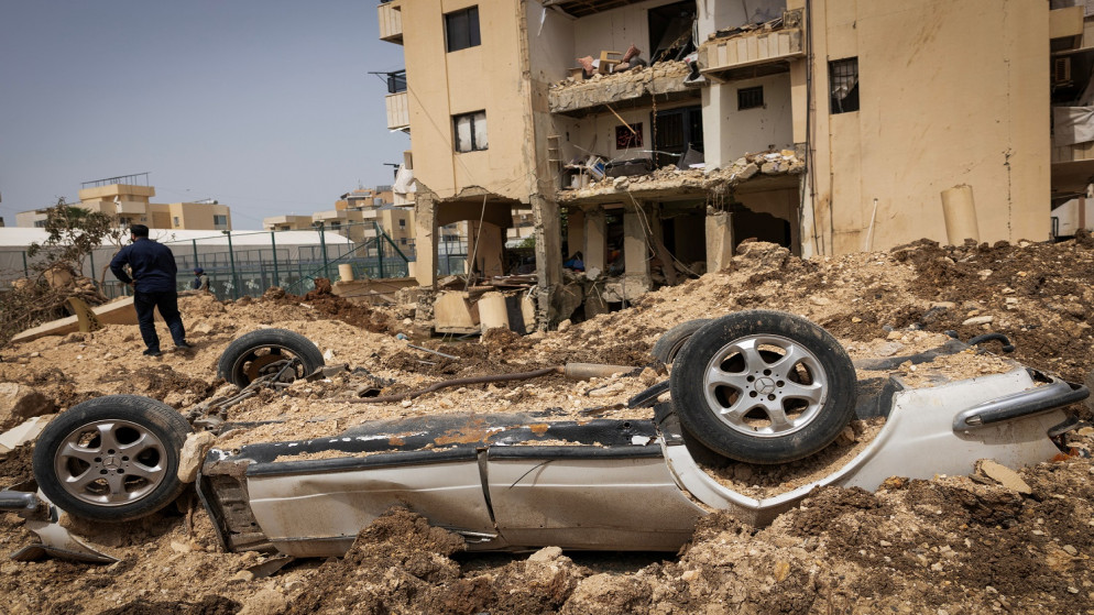 ثلاثة قتلى جراء غارة إسرائيلية على بلدة شرق بيروت