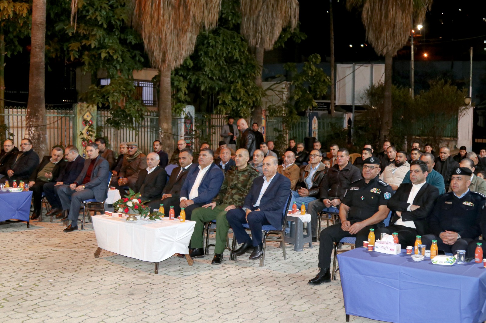 المستشفى الميداني الأردني نابلس5 يكرم شخصيات بارزة من نابلس