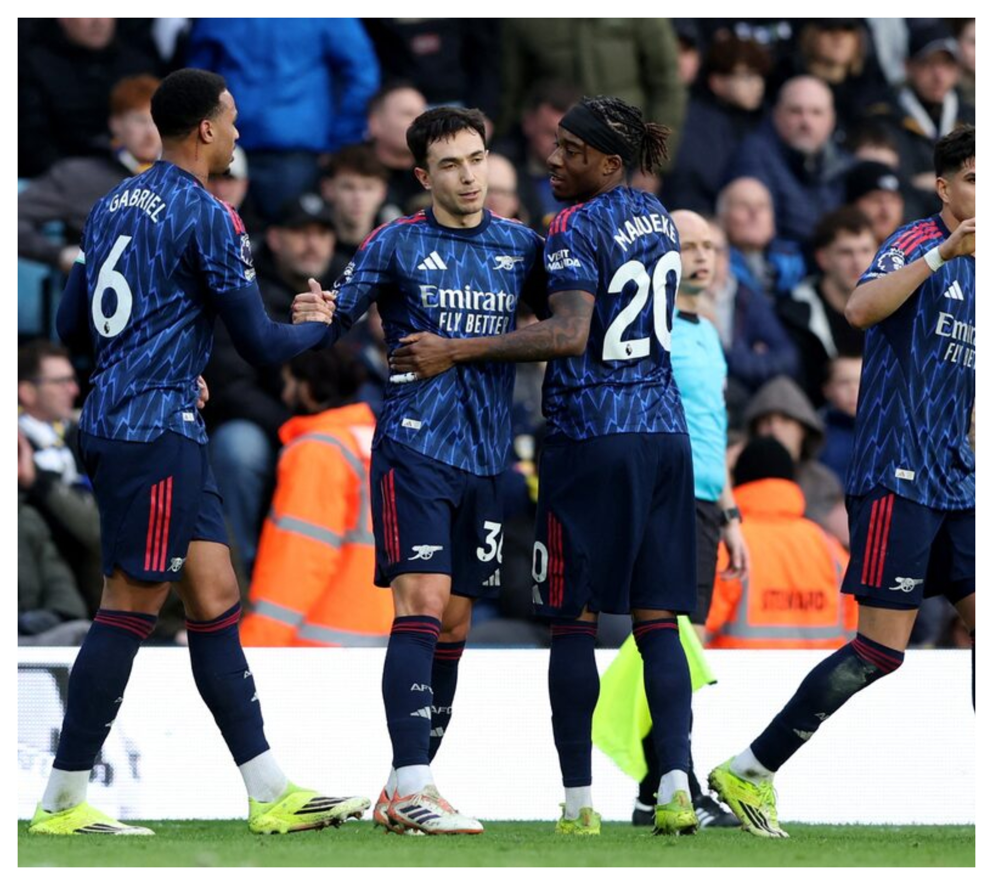 أرسنال يعود لدرب الانتصارات برباعية أمام ليدز